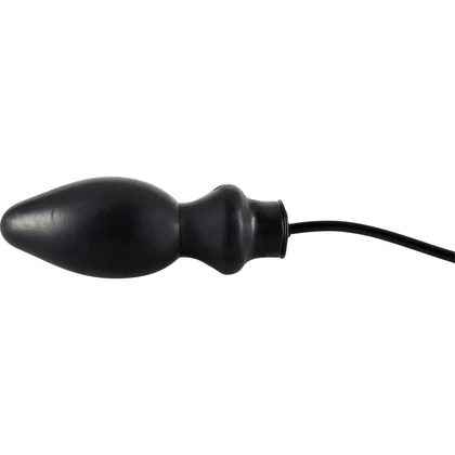 Anal Plug Latex Gonflabil 19.5cm Negru