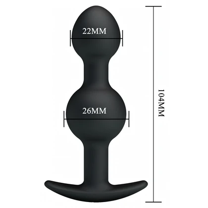 Anal Plug Pretty Love Heavy Negru