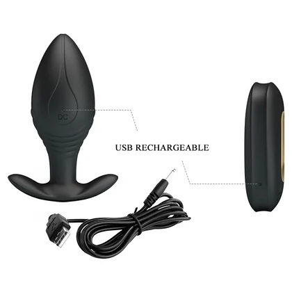 Anal Plug Pretty Love Royal Pleasure Regina Negru