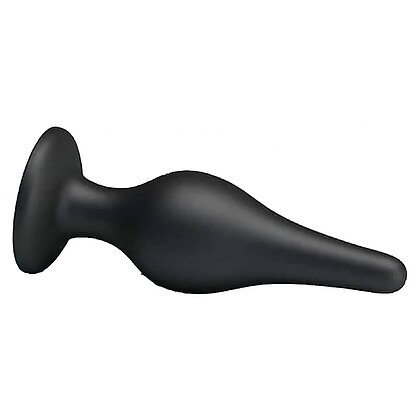Anal Plug Cu Ventuză Negru