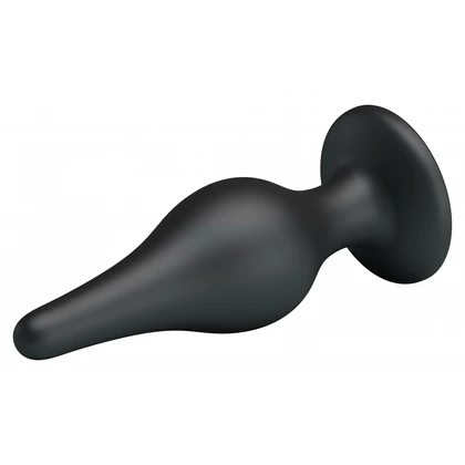 Anal Plug Cu Ventuză Negru
