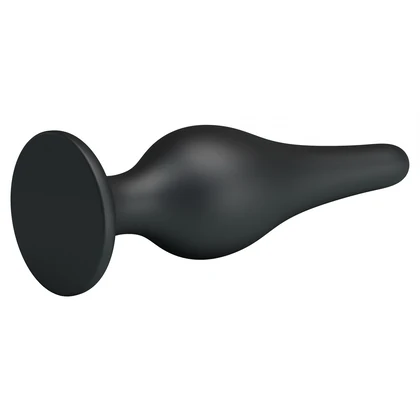 Anal Plug Cu Ventuză Negru