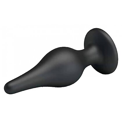 Anal Plug Cu Ventuză Negru