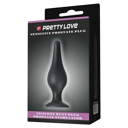Anal Plug Cu Ventuză Negru