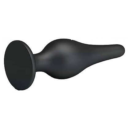 Anal Plug Cu Ventuză Negru