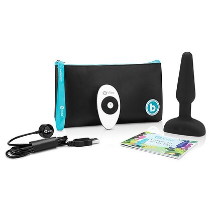 Anal Plug Trio Remote Control Negru