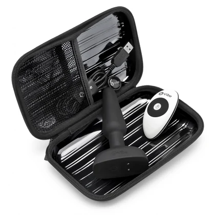 Anal Plug Trio Remote Control Negru