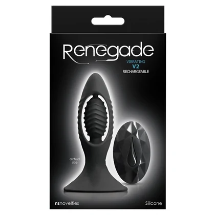 Anal Plug V2 Renegade Negru