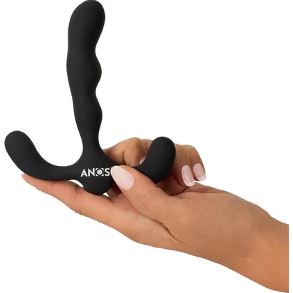 ANOS 3 Motoare – Plug Prostată Vibrator Anal Reîncărcabil Negru