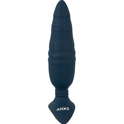 ANOS Plug Anal RC — 10 Moduri Vibrație, 10 Viteze împingere Albastru