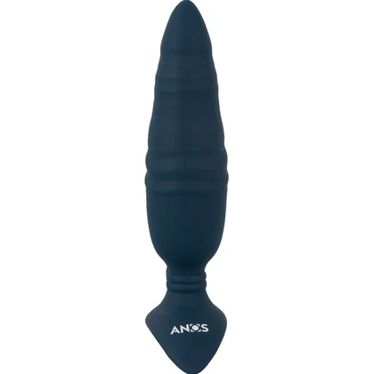 ANOS Plug Anal RC — 10 Moduri Vibrație, 10 Viteze împingere Albastru