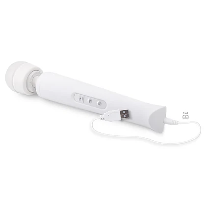 Aparat de masaj Magic Wand Candy Pie Alb