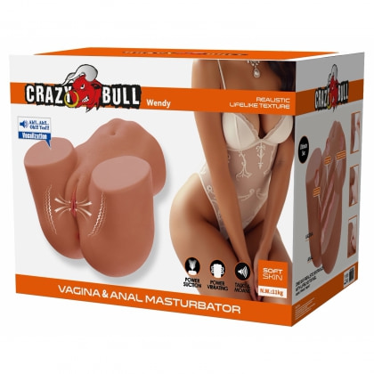 Wendy Masturbator Realist cu Două Intrări, 10 Vibrații