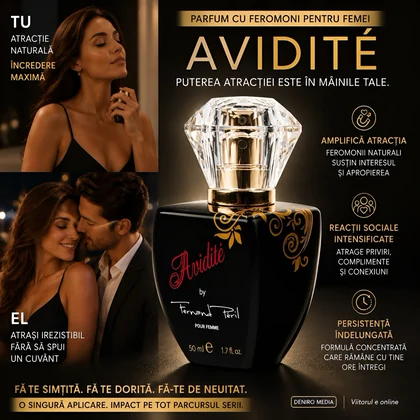 Avidite By Fernand Peril — Parfum Femei 50 ml cu Feromoni