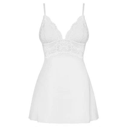 Babydoll Alb Obsessive 810-BAB S-M