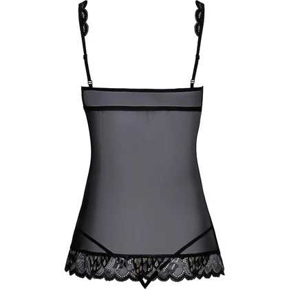 Babydoll Kissable Sandra Negru L-XL