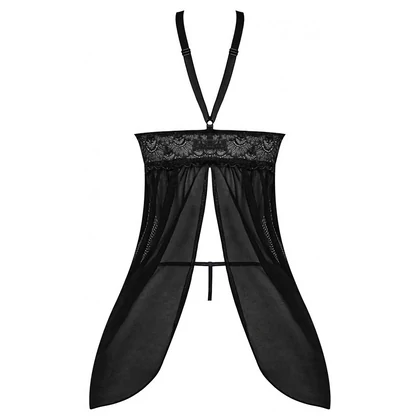 Babydoll Magic Silk Fly Away Negru S-M