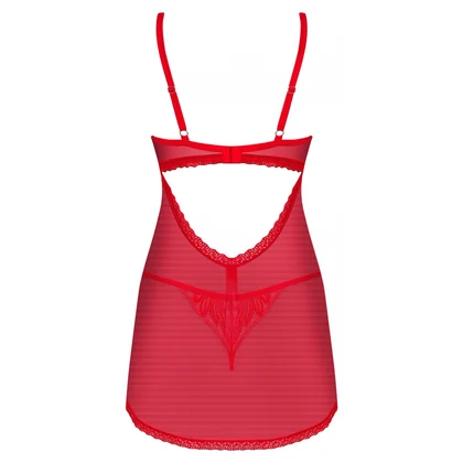 Babydoll Obsessive Chilisa Roșu XS-S