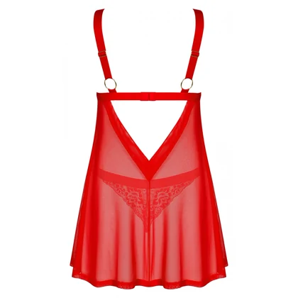 Babydoll Obsessive Elianes Roșu XS-S