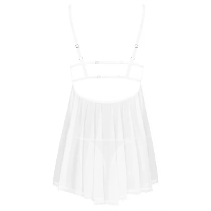 Babydoll Obsessive Heavenlly Alb XS-S