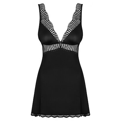 Babydoll Obsessive Klarita Negru S-M