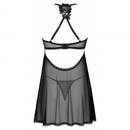 Babydoll Obsessive Latineasa Negru XS-S