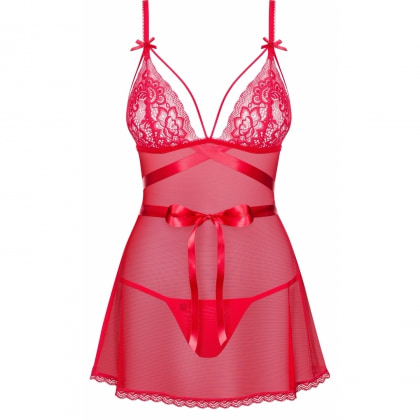 Babydoll Obsessive Lovlea Roșu S-M