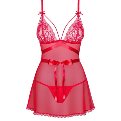 Babydoll Obsessive Lovlea Roșu S-M