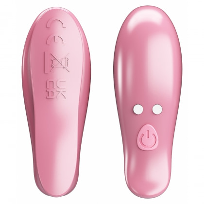 Cleme Vibrante Cayley 10 Moduri cu Telecomandă Reîncărcabilă Roz