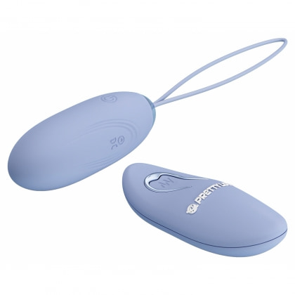 Jenny Vibrator Compact 12 Moduri Reîncărcabil USB Albastru