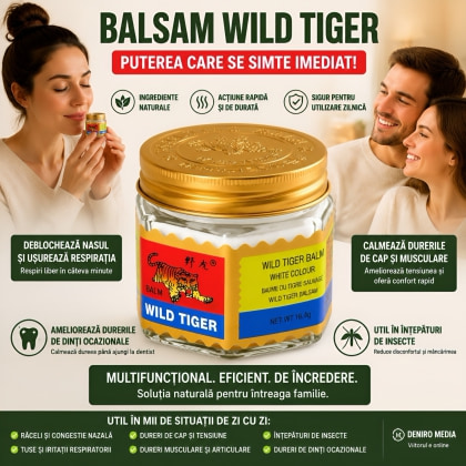 Balsam Cremă Wild Tiger 18.4g