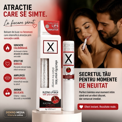 Balsam de Buze cu Feromoni X Cherry 2g