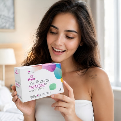 Beppy Soft Comfort Dry, 2 buc, Protecție Invizibilă 8h