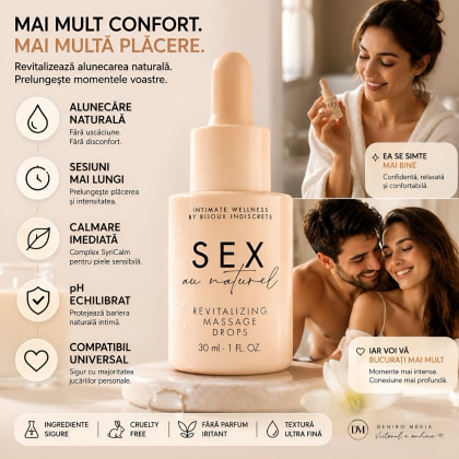 Bijoux Indiscrets Gel Intim Revitalizant 30 ml, Non-adeziv