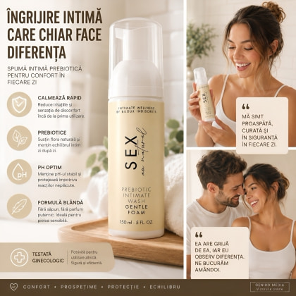 Bijoux Indiscrets Spumă Intimă Prebiotică — Protejează Flora
