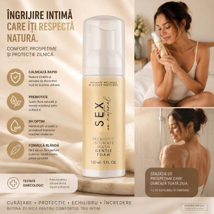 Bijoux Indiscrets Spumă Intimă Prebiotică — Protejează Flora