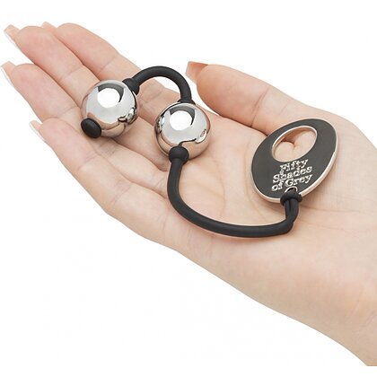 Bile Anale Metalice Mini Inner Goddess Argintiu