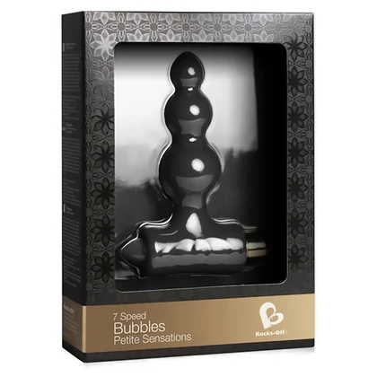Bile Anale Vibrante Rocks-Off Bubbles Negru