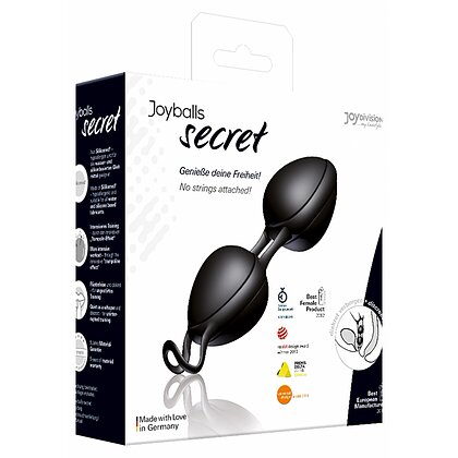 Bile Vaginale Joyballs Secret Rezistente La Apă Negru