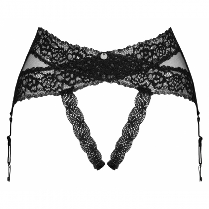 Portjartier Obsessive Lacrisia Negru XL-2XL