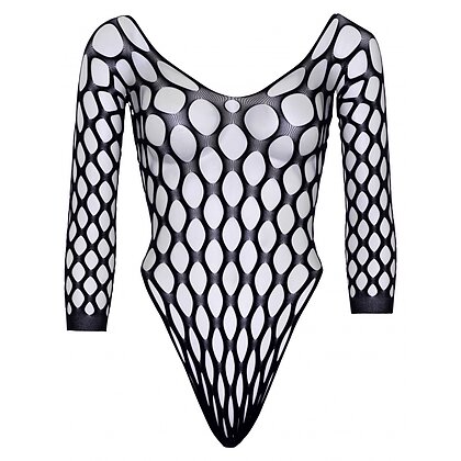 Body Leg Avenue Pothole Net Sleeve XS-L