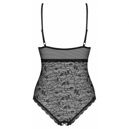 Body Obsessive 818-TED Negru L-XL