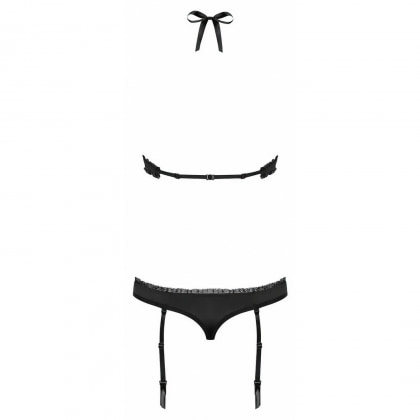 Body Obsessive 830-TEG Negru L-XL