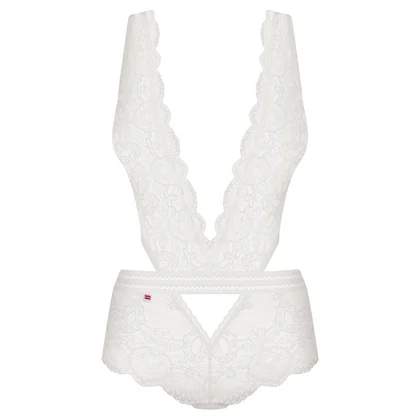 Body Obsessive 853-TED Alb L-XL