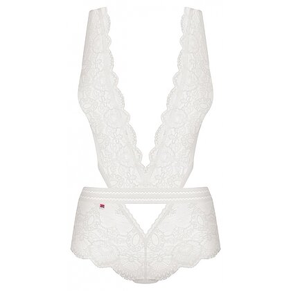 Body Obsessive 853-TED Alb L-XL