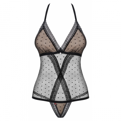 Body Obsessive 876-TED Negru S-M