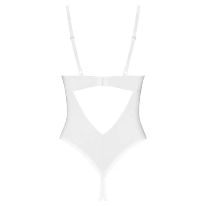 Body Obsessive Alissium Decupat Alb XS-S