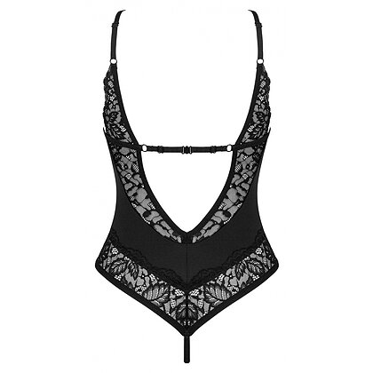 Body Obsessive Decupat Bellastia Negru XL-2XL