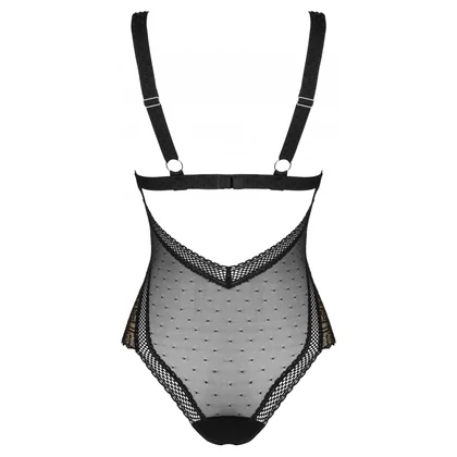 Body Obsessive Estiqua Negru XS-S