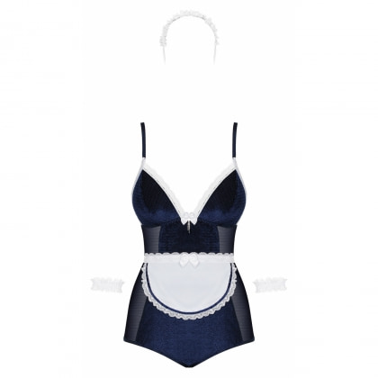 Body Obsessive Maid Albastru L-XL